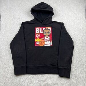 The Boondocks Riley Freeman Reezy 100 Graphic Hoodie Mens Black Streetwear L